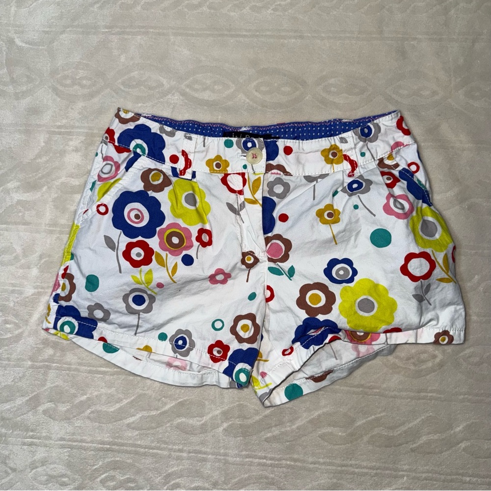 Mini Boden‎ Girls Floral Shorts